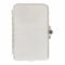 सफेद रंग के साथ एबीएस सीएटीवी फाइबर ऑप्टिक टर्मिनेशन बॉक्स 8 कोर एससी एडाप्टर