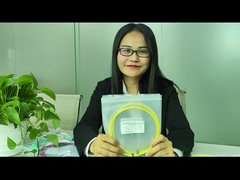 50 मीटर एमटीपी - एमटीपी एमपीओ फैनआउट केबल एकल मोड ऑप्टिकल फाइबर जंपिंग केबल