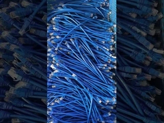 धातु ढाल RJ45 ईथरनेट पैच पैनल Cat5e/Cat6/Cat6a/Cat7 संगत RoHS/UL/CE प्रमाणित