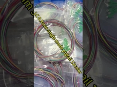 एससी / एसटी / एफसी एफबीटी कपलर फाइबर ऑप्टिक स्प्लिटर पीएलसी एससी एपीसी कनेक्टर उच्च विश्वसनीयता