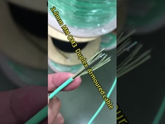 5 एम मल्टीमोड एफसी फाइबर पैच कॉर्ड पीवीसी और एलएसजेएच 3.0 व्यास सिम्पलेक्स फाइबर केबल