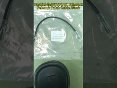 स्पीड ईथरनेट पैच कॉर्ड UL प्रमाणित Cat6a Bare Copper 24AWG*2*4P 7/0.20mm 100% परीक्षण किया गया