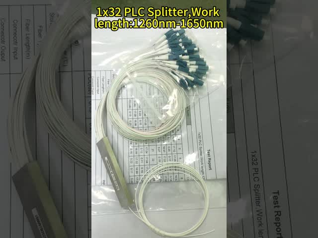 खरीदें FTTH अनुप्रयोगों के लिए SC/APC कनेक्टर और स्टेनलेस स्टील ट्यूब के साथ 1x8 फाइबर ऑप्टिक स्प्लिटर online manufacture