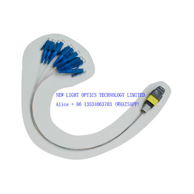 खरीदें उच्च गति डेटा ट्रांसमिशन के लिए 8 कोर OM3 मल्टीमोड MPO एमटीपी केबल online manufacture