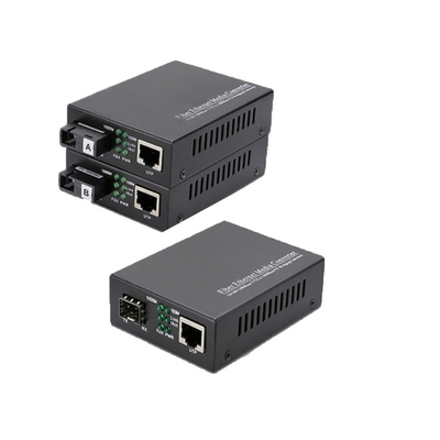 खरीदें 1.25G SFP फाइबर मीडिया कन्वर्टर्स एलसी कनेक्टर Tx1550nm DFB सिंगल मोड 3.3V पावर सप्लाई online manufacture