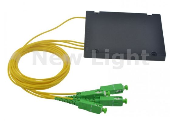 खरीदें FTTH अनुप्रयोगों के लिए SC APC कनेक्टर के साथ 1x3 PLC फाइबर ऑप्टिक स्प्लिटर सिंगल मोड online manufacture