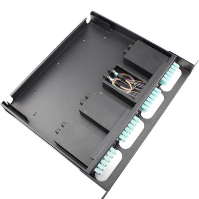 खरीदें 1U फाइबर ऑप्टिक वितरण फ्रेम 144 कोर अधिकतम क्षमता और FTTH/FTTB/FTTX नेटवर्क के लिए स्टेनलेस स्टील सामग्री के साथ online manufacture