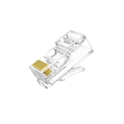खरीदें उच्च बैंडविड्थ नेटवर्क के लिए थोक CAT5e CAT6 CAT7 RJ45 ईथरनेट कनेक्टर और प्लग online manufacture