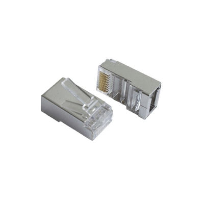 खरीदें Bulk CAT6 8P8C Modular Plugs - Gold-Plated, Snagless Boots, 1000+ Cycles online manufacture