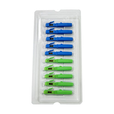 खरीदें LC Fiber Optic Fast Connector with ≤ 0.3 dB Insertion Loss 0.9mm Cable Diameter and ≥ 50 dB Return Loss for High Performance Optical Networks online manufacture