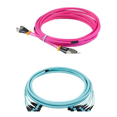 खरीदें FTTH CATV Telecom के लिए APC ≥60dB UPC ≥50dB और PC ≥45dB रिटर्न लॉस के साथ सिंगल मोड फाइबर ऑप्टिक पैच कॉर्ड online manufacture