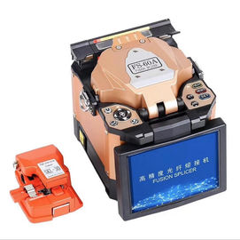 खरीदें स्क्रीन के साथ स्वचालित फाइबर ऑप्टिक उपकरण 7800mAh बैटरी फ्यूजन स्प्लिसिंग मशीन online manufacture