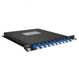 खरीदें Mux / Demux DWDM फाइबर ऑप्टिक 8 चैनल LC UPC कनेक्टर सिंगल मोड 1550nm डायरेक्शन online manufacture