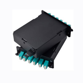 खरीदें MPO-8 से 4x LC डुप्लेक्स, 8 फाइबर्स OS2 सिंगल मोड FHD MPO कैसेट 40G / 100G से 10G / 25G online manufacture