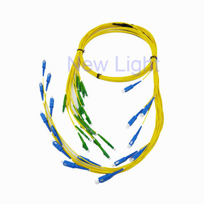 खरीदें Single Mode LC-LC Uniboot Fiber Optic Patch Cord with Customizable Length and LC-LC Connector online manufacture