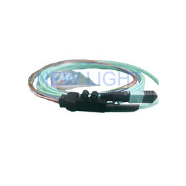 खरीदें 8F MPO से LC केबल MM महिला 50/125um PVC 3.0mm mpo 24 फाइबर केबल online manufacture