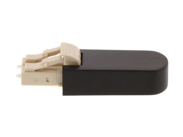 खरीदें LC PC Multimode 50/125 OM2 Fiber Optic Loopback Black Plastic Housing online manufacture
