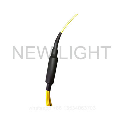 खरीदें Male Connector 8 Fiber 3.0mm OM3 MPO Cable Assembly for High-Density Fiber Optic Connections online manufacture