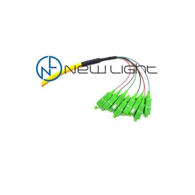 खरीदें LSZH जैकेट और उच्च-प्रदर्शन स्प्लिसिंग के लिए 0.9 मिमी व्यास के साथ सिंगल मोड SC/UPC फाइबर ऑप्टिक पिगटेल online manufacture