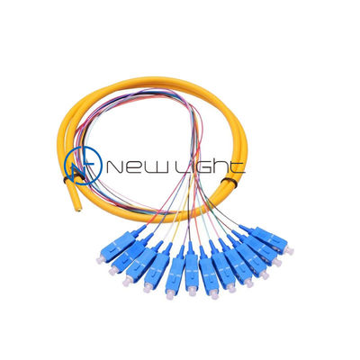 खरीदें फ्यूजन स्प्लिसिंग फाइबर ऑप्टिक पिगटेल 50/125um 10Gb OM3 LC सिंगलमोड online manufacture