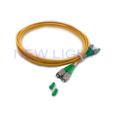 खरीदें LSZH 2.0 मिमी डुप्लेक्स ऑप्टिकल फाइबर केबल G657A1 SC / E2000 / FC / ST online manufacture