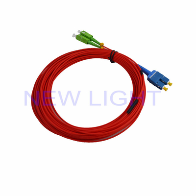 खरीदें RoHS SC यूनिबूट मल्टीमोड फाइबर ऑप्टिक पैच कॉर्ड LSZH 2.0 Mm online manufacture