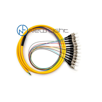 खरीदें LSZH जैकेट 12 रंगीन फाइबर ऑप्टिक पैच कॉर्ड विश्वसनीय कनेक्टिविटी के लिए कम सम्मिलन हानि के साथ online manufacture