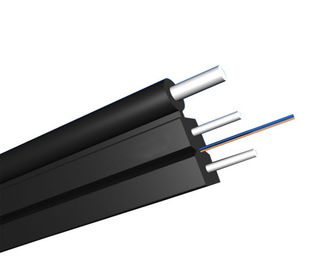 2 कोर फाइबर ऑप्टिक पैच कॉर्ड एकल मोड, FTTH फाइबर ऑप्टिक ड्रॉप केबल