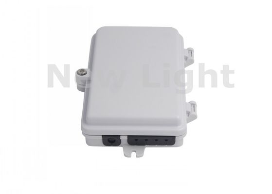 यूवी मौसम प्रतिरोधी रैकमाउंट 4 पोर्ट FTTH फाइबर टर्मिनेशन बॉक्स आउटडोर उपयोग के लिए