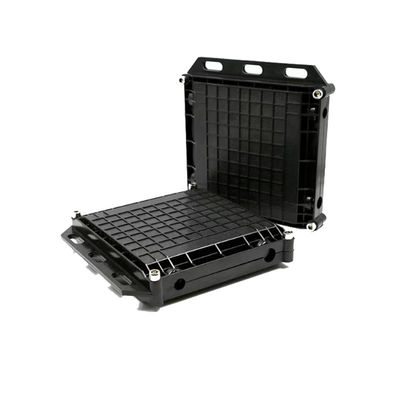 लॉक पैनल दबाव सील फाइबर ऑप्टिक स्प्लिस क्लोजर के लिए 6-48 कोर क्षमता के लिए 8-20MM केबल व्यास के साथ