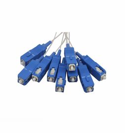 1x16 / 1x32 / 1x64 एससी एपीसी स्प्लिटर, फाइबर पीएलसी स्प्लिटर OEM / ODM स्वीकार्य