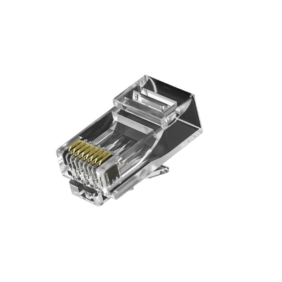 CAT7 शील्ड RJ45 कनेक्टर्स + फेराइट क्लिप किट - औद्योगिक दो-टुकड़ा डिजाइन