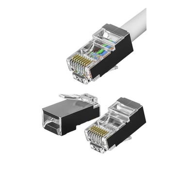 CAT5e/CAT6/CAT7 RJ45 कनेक्टर किट - स्कैल्ड और अनस्कैल्ड विकल्प, थोक छूट