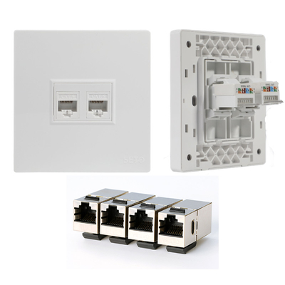 आउटडोर CAT5E सॉकेट वाटरप्रूफ IP68 - सीसीटीवी सिस्टम के लिए प्रत्यक्ष दफन डिजाइन 13a स्विच सॉकेट