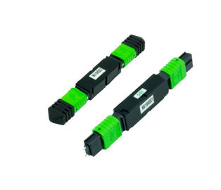 12 फाइबर के लिए महिला एकल मोड फाइबर Attenuator प्लास्टिक सामग्री एमपीओ / एमटीपी के लिए पुरुष
