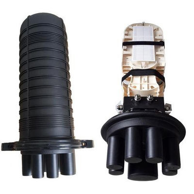 FTTH नेटवर्क के लिए 96 कोर वर्टिकल टाइप IP68 वाटरप्रूफ फाइबर ऑप्टिक स्प्लिस क्लोजर