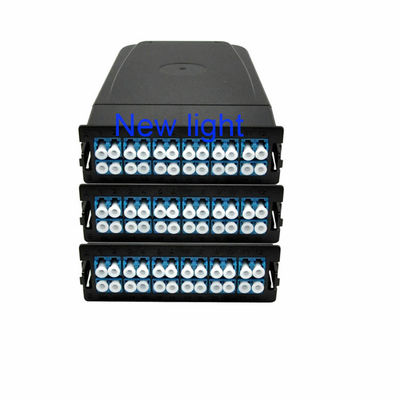 उच्च-घनत्व डेटा केंद्रों के लिए 12/24 कोर और कॉर्निंग फाइबर ऑप्टिक केबल के साथ स्टैंडर्ड लॉस MPO कैसेट मॉड्यूल