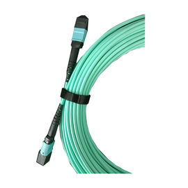 प्लेनम फाइबर ऑप्टिक केबल, MTP / MTP (MPO) 40/100 G Mpo पैच कॉर्ड