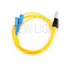 PLC1x2 1x4 1x8 1x16 1x32 सिंगल मोड फाइबर ऑप्टिक स्प्लिटर कम प्रविष्टि नुकसान
