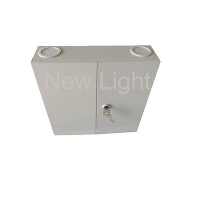 48 पोर्ट वाटरप्रूफ वॉल माउंट फाइबर ऑप्टिक वितरण बॉक्स और आउटडोर और इनडोर उपयोग के लिए पैच पैनल