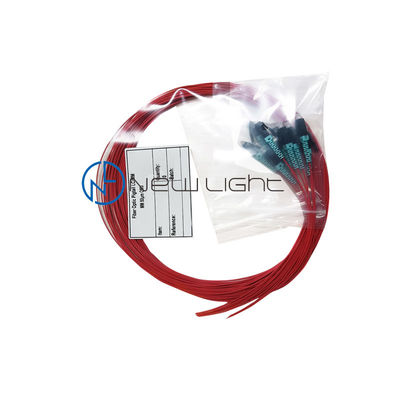 OM3 10Gb LC UPC-LC APC डुप्लेक्स फाइबर ऑप्टिक पैच केबल 1550nm तरंग दैर्ध्य के लिए